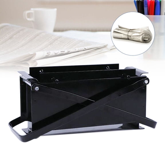33*15*13cm Black Log Briquette Maker Fire Brick Press Paper Free Eco Recycle Newspaper Fuel Block
