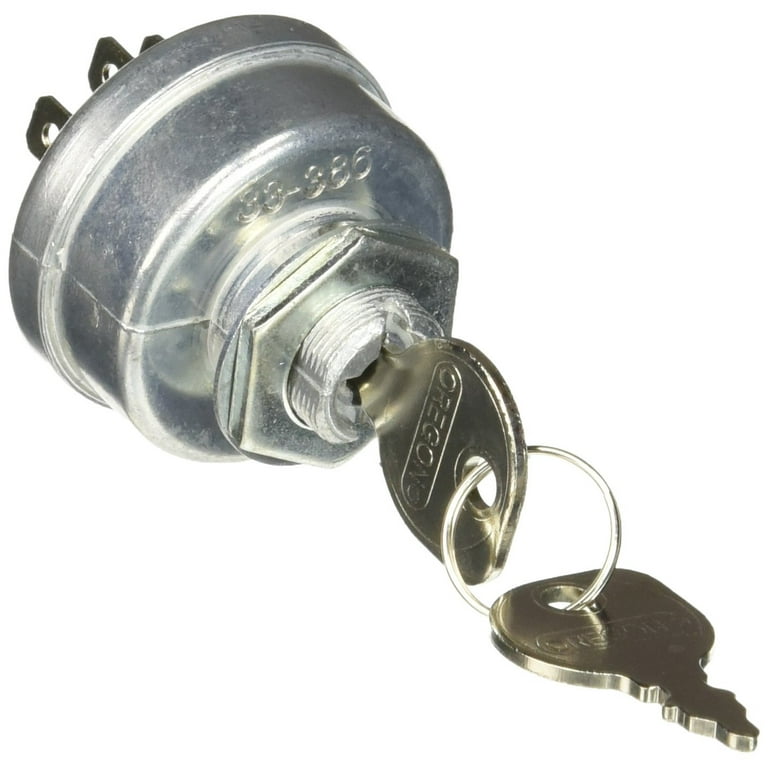 33 ① 33-386 Ignition Switch, Grey/Black, Requires 5/8 mounting