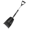 thumbnail image 1 of 33.46'' Snow Shovel, Multi-Functional Snow Ice Scraper with Retractable Ergonomic Grip for Car Vehicle Window SUV Truck Windshield Patios Driveways Sidewalks Winter Snow Removal(Black), 1 of 9