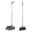 thumbnail image 1 of Meitianfacai 3-in-1 Broom and Dustpan Set with Rotating Head, 85cm Long Handle Cleaning Kit for Floors and Corners, 1 of 9