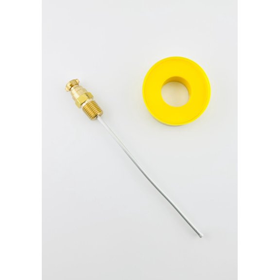 33.5LB FORKLIFT PROPANE TANK BLEEDER VALVE DIP TUBE VENT BLEED ALUMINUM STEEL