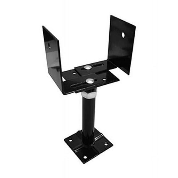 33-66 Extendable Deck Support, Black