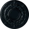 thumbnail image 1 of 33 7/8"OD x 1 3/8"P Dauphine Ceiling Medallion (Fits Canopies up to 13 1/4"), Hand-Painted Night Shade, 1 of 6