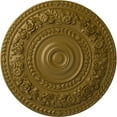 thumbnail image 1 of 33 7/8"OD x 2 3/8"P Rose Ceiling Medallion Gold Finished, 1 of 5