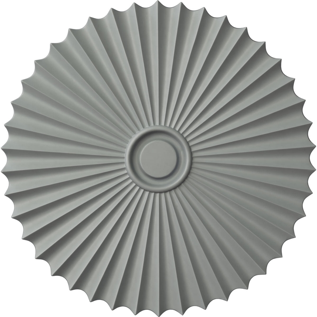 Shakuras 34'' Gray Urethane Ceiling Medallion