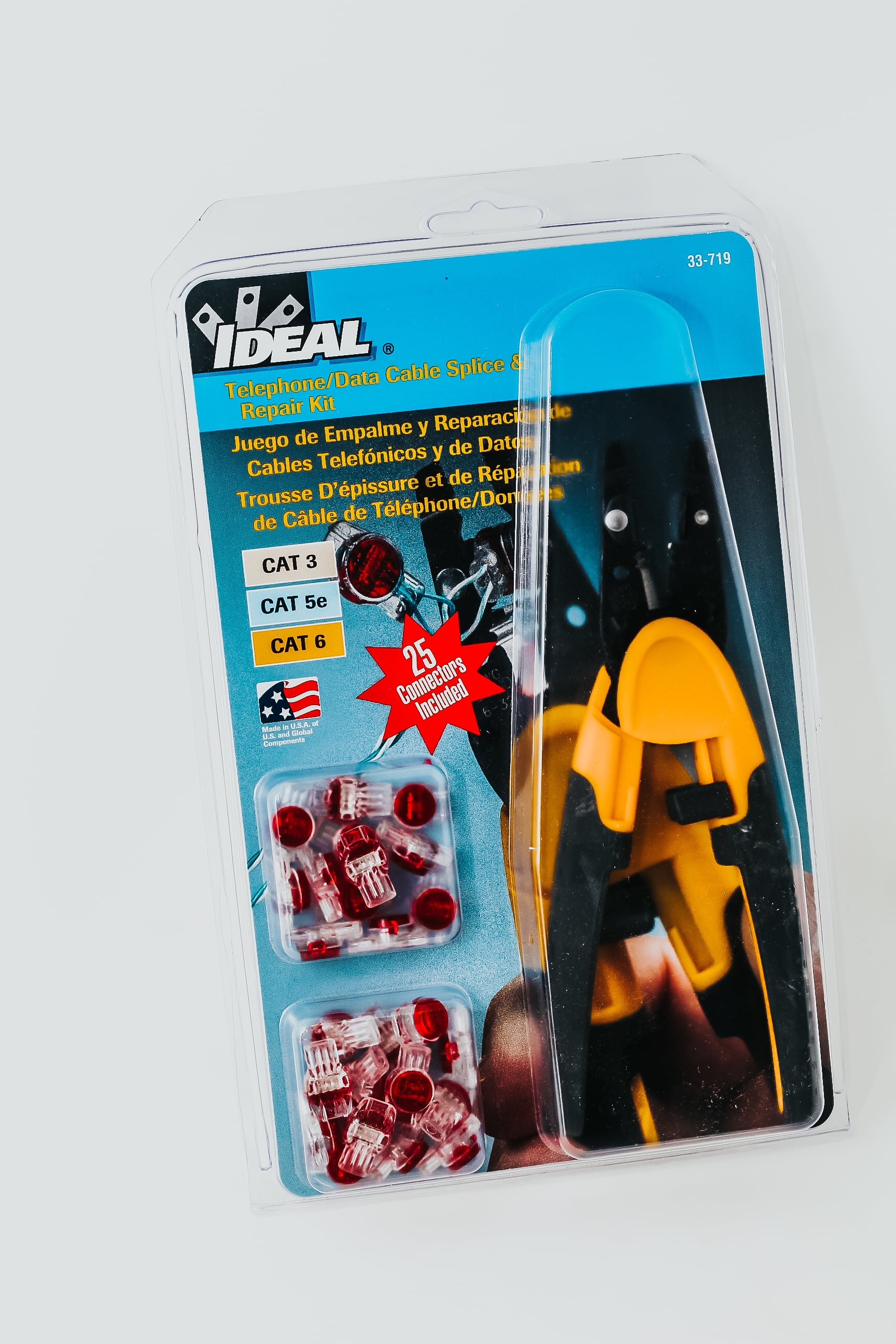 33719 TELEPHONE/DATA CABLE SPLICE KIT CRIMP UR/UY/UB IDC SPLICE CONNECTOR