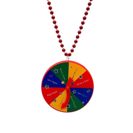 33 7MM RED SPINNER PARTY BEAD (EACH)