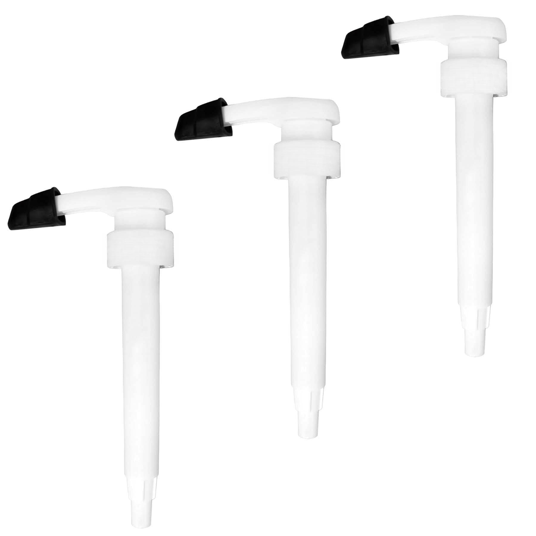33.8 Fl Oz 3-Pack Plastic Bottle Syrup Pumps