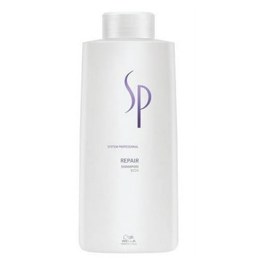 33.8 oz , Wella System Pro Repair Shampoo Bain , Hair Beauty Product - Pack of 1 w/ Sleek Pin Comb