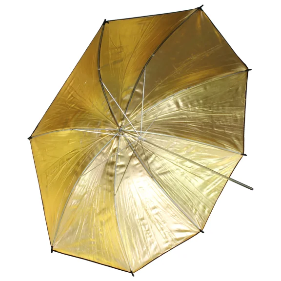 33/83cm Gold Black Reflector Soft Umbrella Diffuser Photo Flash Lighting Studio