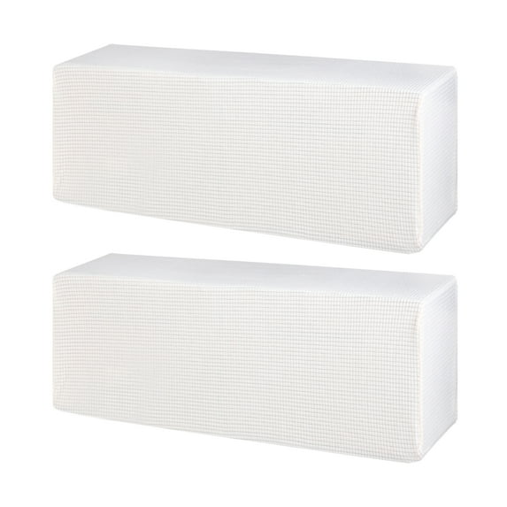 Uxcell Air Conditioner Cover Indoor AC Cover Knitted Dustproof Dust Covers for Wall-Mounted Split Air Conditioner Beige 33.9"