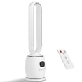 thumbnail image 1 of VAJIAZA 35" Bladeless Tower Fan with Remote, 1000CFM Quiet Cooling Air Circulator with 3 Modes & 3 Speeds, 12H Timer, 60° Oscillation, Recommended Use in Home, 1 of 6