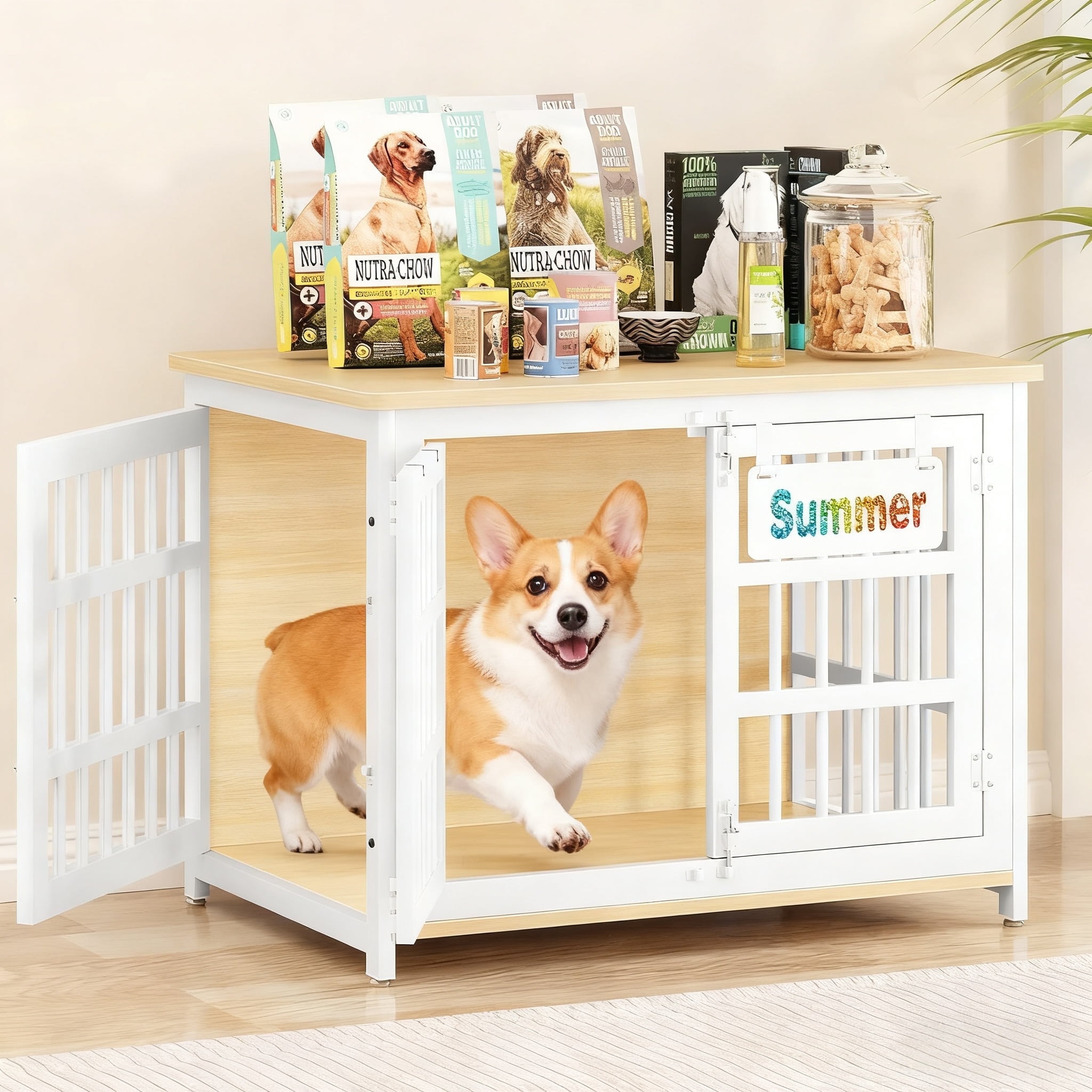 A closer look at Decorating A Dog Crate For A Small Dog