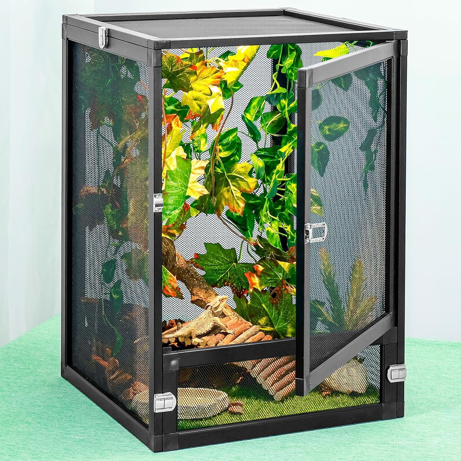Lizard Cage 45 Gal Detachable And Foldable Reptile Butterfly Cage