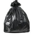 thumbnail image 1 of 33 Gallon Extra Heavy Duty Trash Can Liners | BLACK, 1.5 Mil (100 Count), Home and Commercial Use, 1 of 4