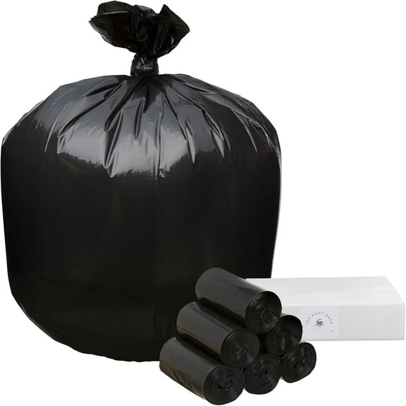 33 Gallon Garbage Trash Bag 33X39" 1.2 Mil Black 150 Count Can Liner Bulk 30 Gallon 31 Gallon 32 Gallon 34 Gallon 35 Gallon
