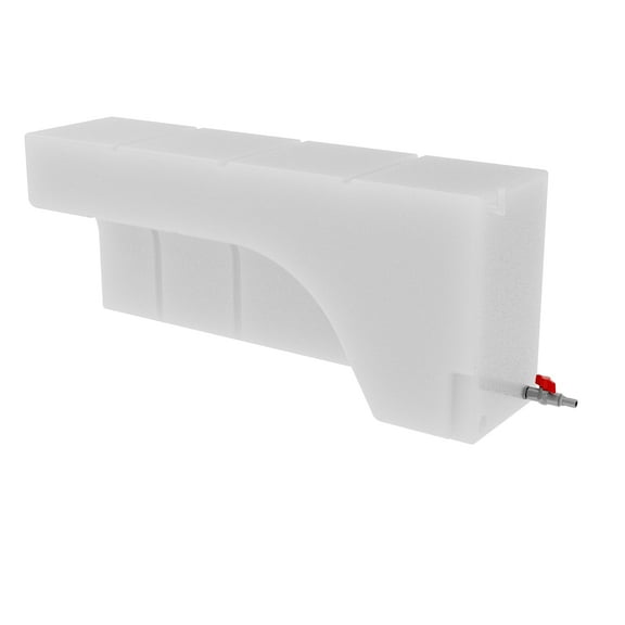 33-Gallon RV Fresh Water Tank, Sptinter 2500 & Transit Watar Tank Non-Standard RV Wheel Well Water Tank Tailored for Sprinter 2500 & Transit Vans