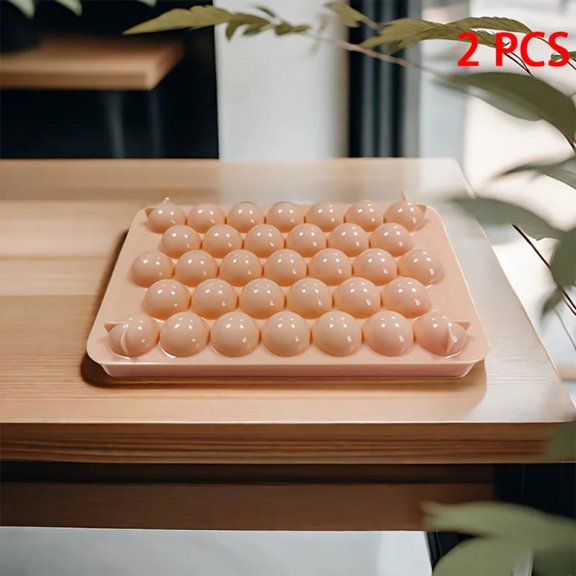 33 Grids Ice Ball Round Ice Cube Mold Tray With Lid Ice Ball Maker Round Whiskey Sphere Mold Silicone DIY Mould for Kitchen Tool