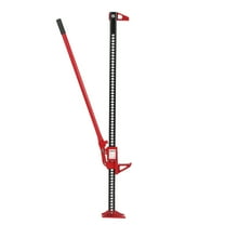 33" High Lift Farm Jack, Heavy-Duty Ratcheting Off Road Utility Jack, 3 Ton (6,000 lb) Capacity Farm Jack, for atv, Utv, SUV, Tractor, Truck, Universal Jacks