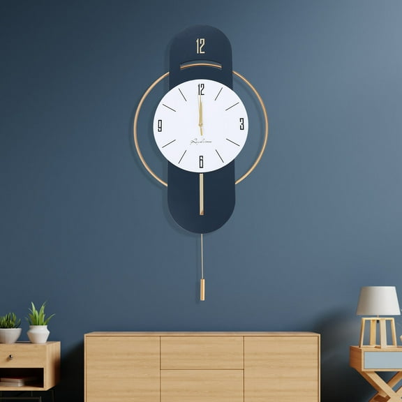 33 Inch Modern Large Silent Wall Clock Wall Watch Living Room Home Decor