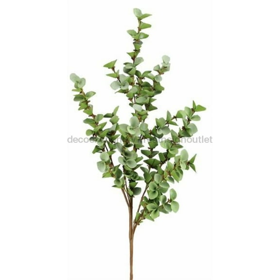 33"L Foam Eucalyptus/Paper Leaf Spray Sage Green FG547757