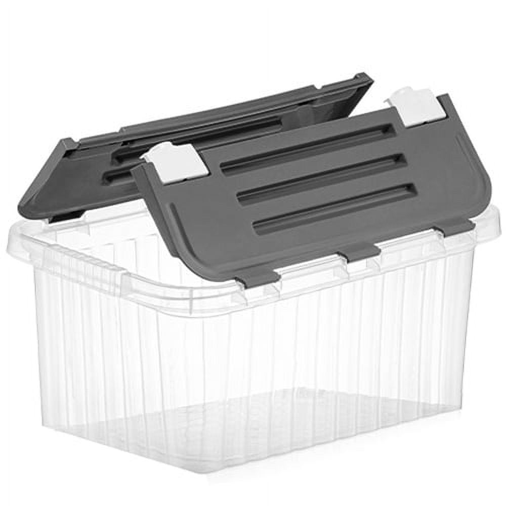 33 L Storage Container with Hinged Lid - Walmart.com