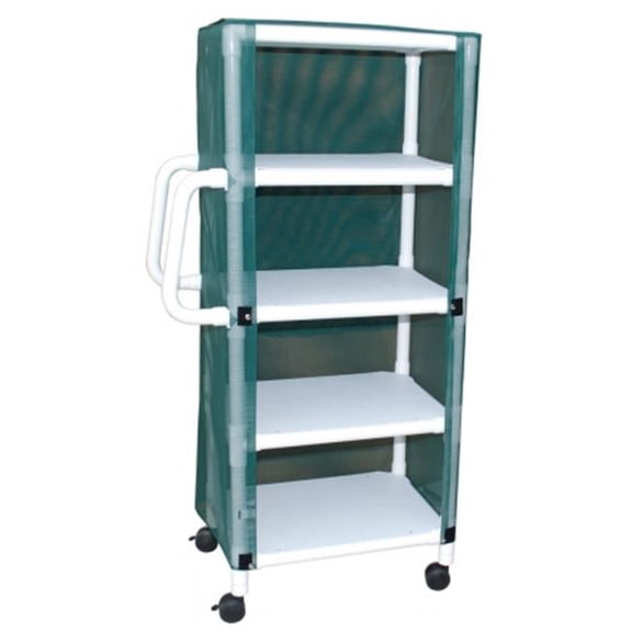 33''L x 65.5 ''H x 20 ''W Linen Cart