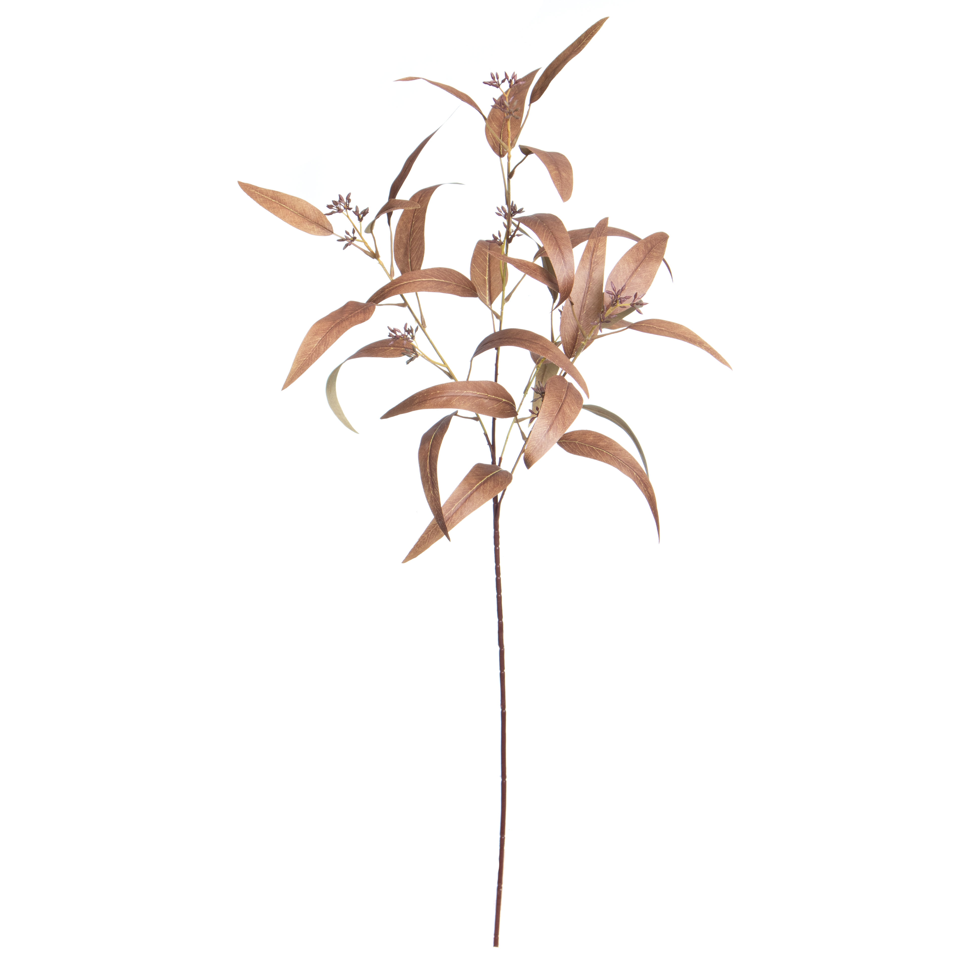 33" Long Seeded Brown Eucalyptus Stem by Ashland® FallArtificial Fall Flowers for Decoration