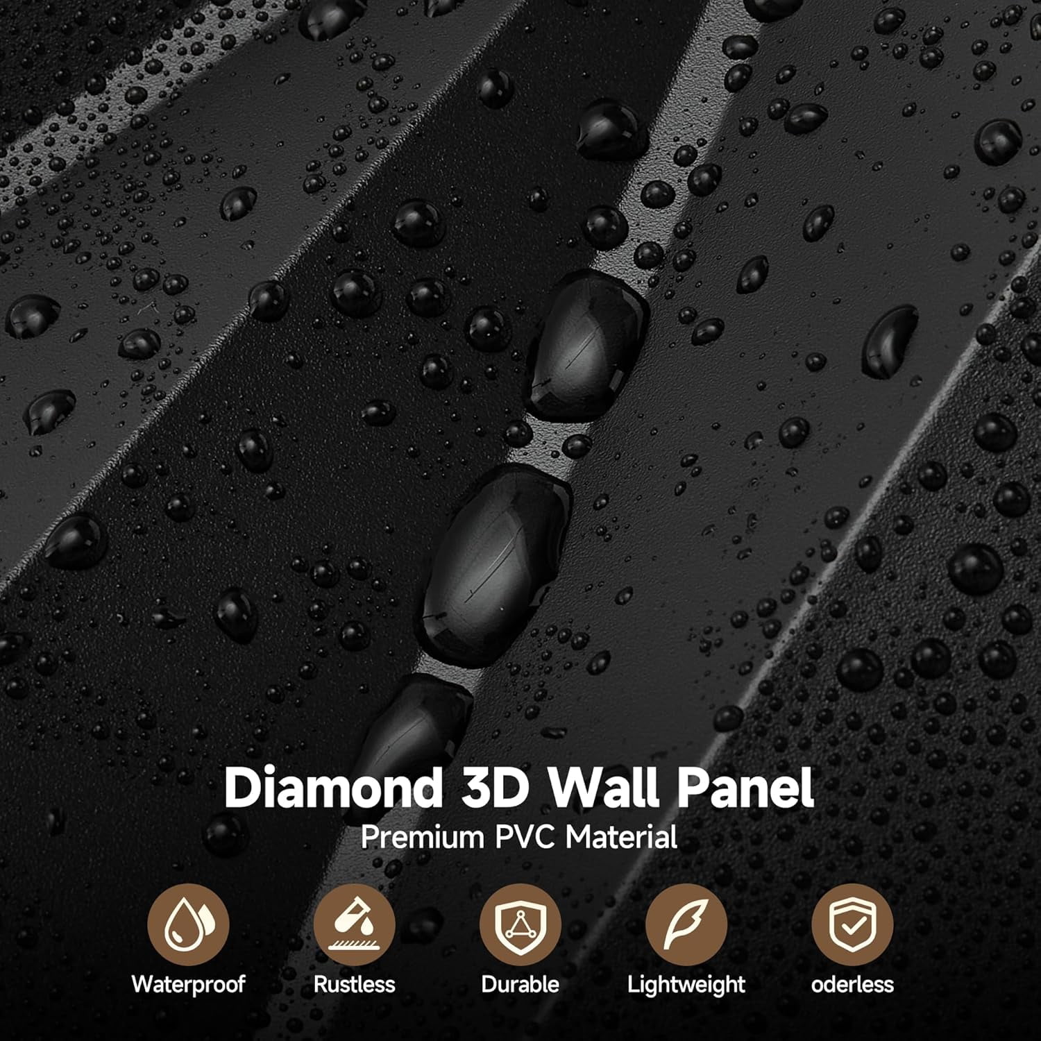 33 Pack 3D Wall Panels for Interior Wall Decor, Cover 32 Sq.Ft ...
