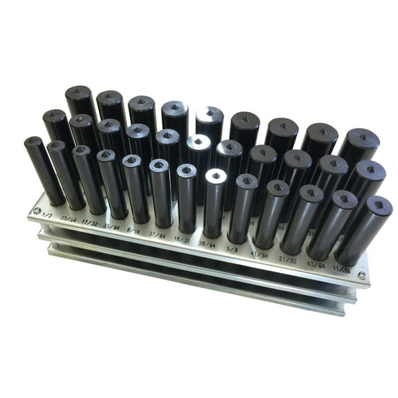 33 Pc Large Transfer Punch Set