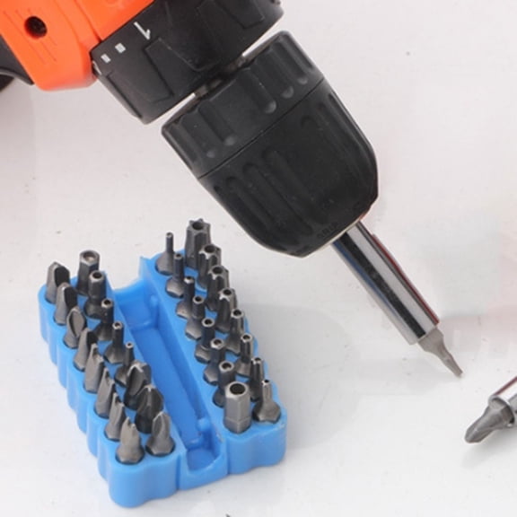 33-Piece Screwdriver Set with Tri Wing Four Wing Spanner and Hex Bits for Electronics Automotive and Mechanical Repair