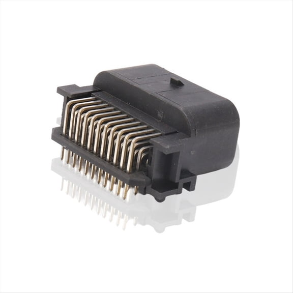 33 Pin 1554461-2 Automotive ECU Wire Connector Male Plug PCB 0.6 mm Socket with Terminal for Cars Motorcycle