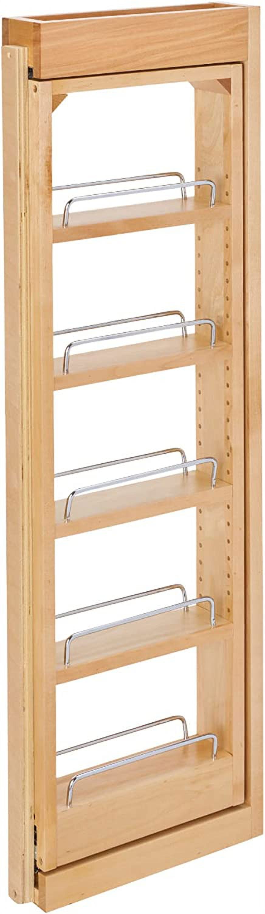 33" Pull Out Quad Shelf Organizer For H Wall And Base Kitchen