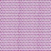 33 Round Metallic Hot Pink Mardi Gras Beads - Case 60 Dozen