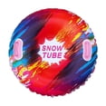 thumbnail image 1 of 33'' Snow Tube Sled for The Whole Family Inflatable Snow Sled, Thickened Heavy Duty Sleds for Snow with Handles, Outdoor Winter Snow Toys, Tubing Sled Gift, 1 of 2