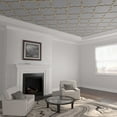 thumbnail image 1 of 33"W x 33"H x 3/8"T Extra Large May Decorative Fretwork Wood Ceiling Panels, Birch, 1 of 10