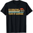 thumbnail image 1 of 33 Years Marriage Married Couple 33rd Wedding Anniversary T-Shirt, 1 of 4