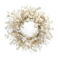 thumbnail image 1 of 33 in. Artificial Eucalyptus Wreath, Beige & Brown, 1 of 1