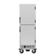 thumbnail image 1 of 33 in. Commercial Insulated Heated Holding/Proofing  Cabinet with Wire Racks and Solid Dutch Doors in Silver (KM-CHP36-WIDD), 1 of 14