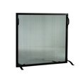 thumbnail image 1 of Meyda Tiffany 112364 33" W X 30" H Simple Fireplace Screen - Black, 1 of 2
