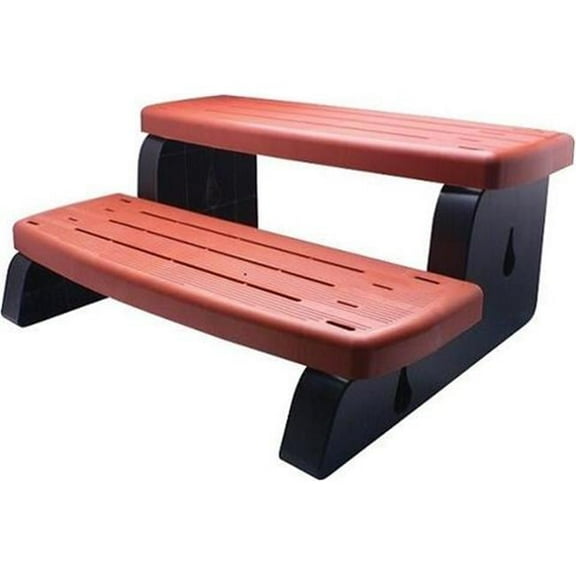 33 in. Spa Step Assembly, Charcoal