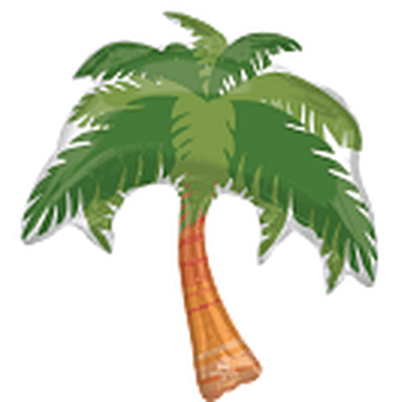 LRG SHP XL BEACH LIFE PALM TREE