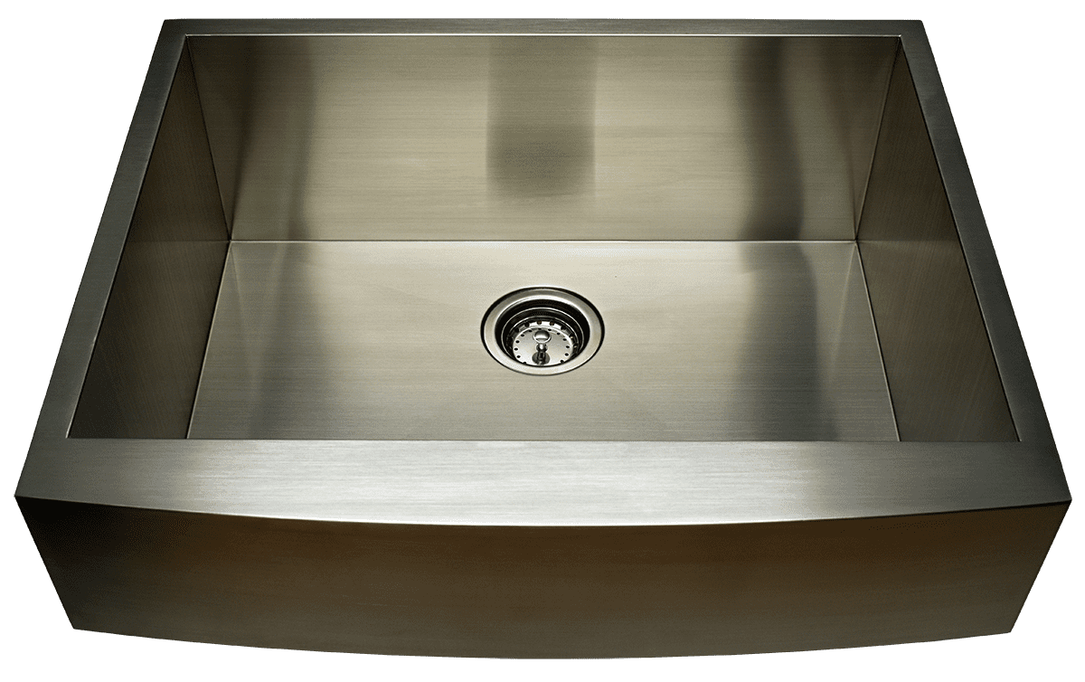 Alpha International 33 Inch Farmhouse Apron Front Retrofit Kitchen Sink