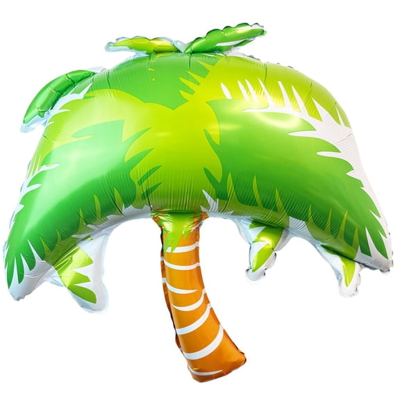 33 inch Palm Tree Foil Mylar Balloon - Party Supplies Decorations