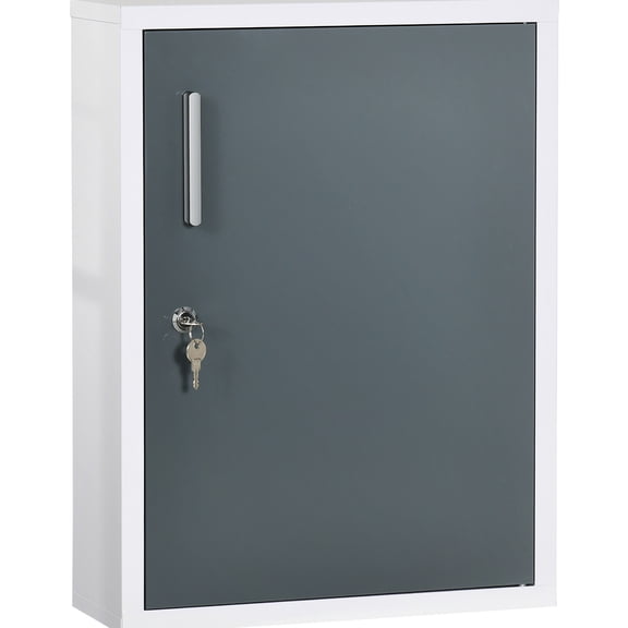 33 lbs Weight Capacity / Bathroom Wall Storage / Lockable for Child & Pet Protection