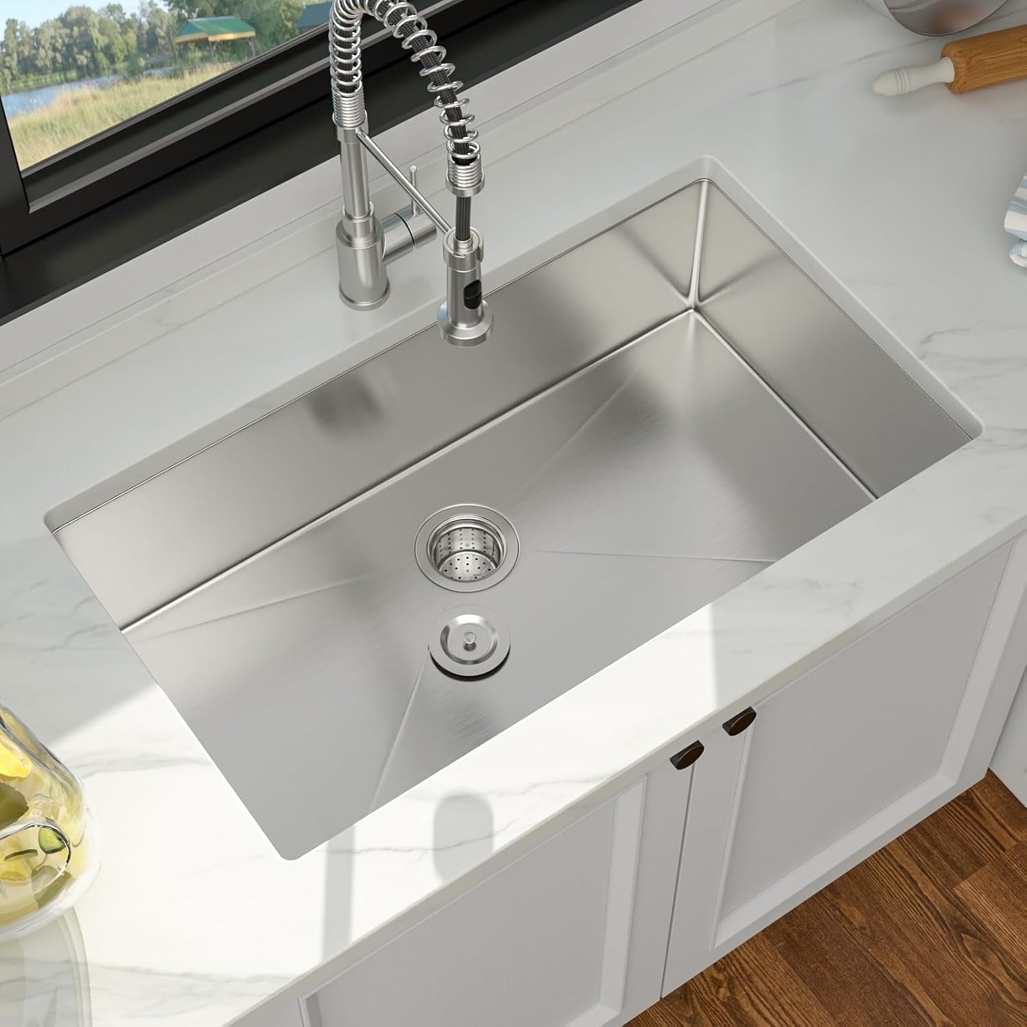 33x22 Drop In Kitchen Sink