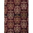 thumbnail image 1 of 27" x 86" x 0.31" Burgundy Polypropyelene Runner Rug - 368835, 1 of 2