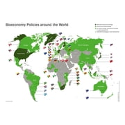 33x24 Heavyweight Photo Paper Quality Poster Economic Map - International