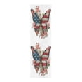 thumbnail image 1 of 33"x9" Skateboard Grip Tape Protector Sheets Nonslip Protection Griptape Sheet for Outdoor Sports Butterfly with Flag Pattern, 1 of 7