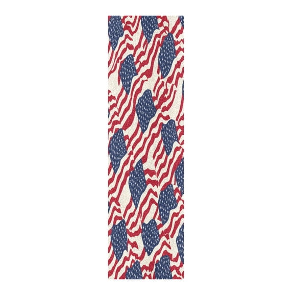 33"x9" Skateboard Grip Tape Protector Sheets Nonslip Protection Griptape Sheet for Outdoor Sports Flags Abstract Design